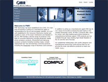 Tablet Screenshot of pmr-technology.com